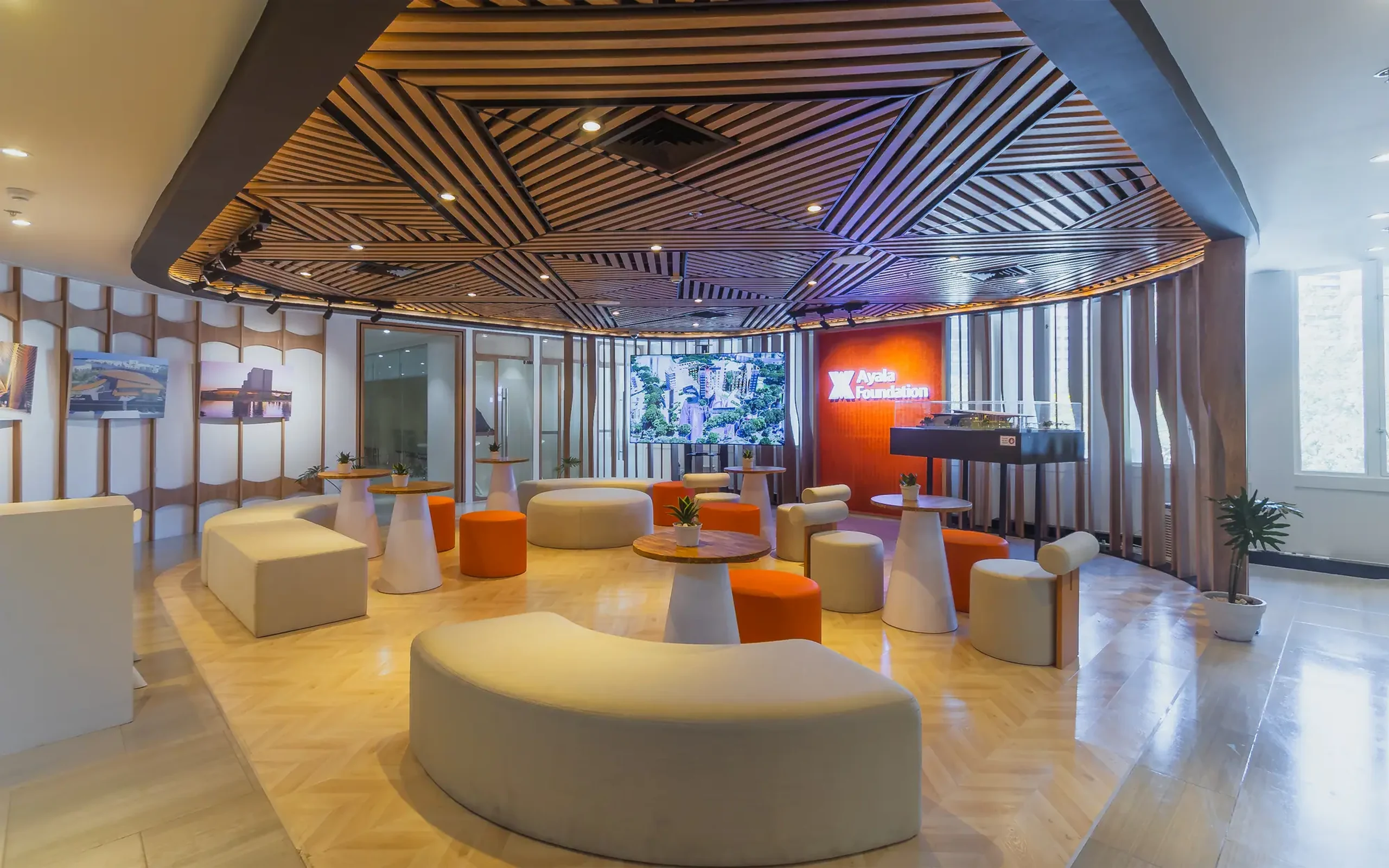 Ayala Foundation, Inc. — design and build office fit-out by Ground Up at Makati Stock Exchange, Ayala Ave, Makati City — view 2 of 38