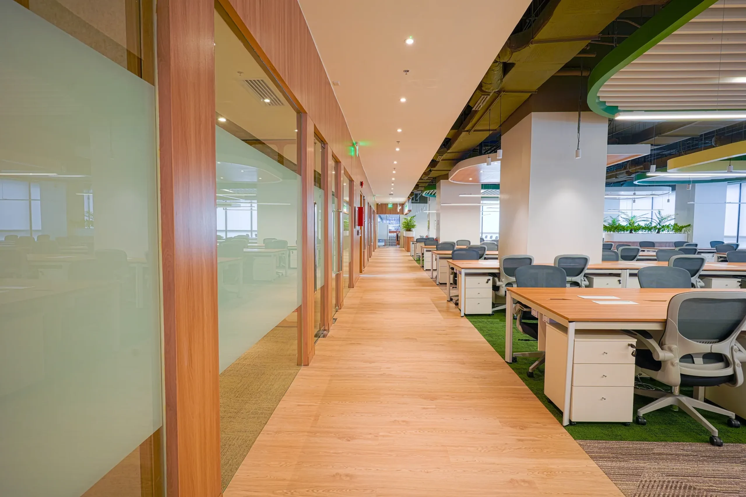 Ayala Land, Inc. — design and build office fit-out by Ground Up at One Ayala, Makati City — view 2 of 32