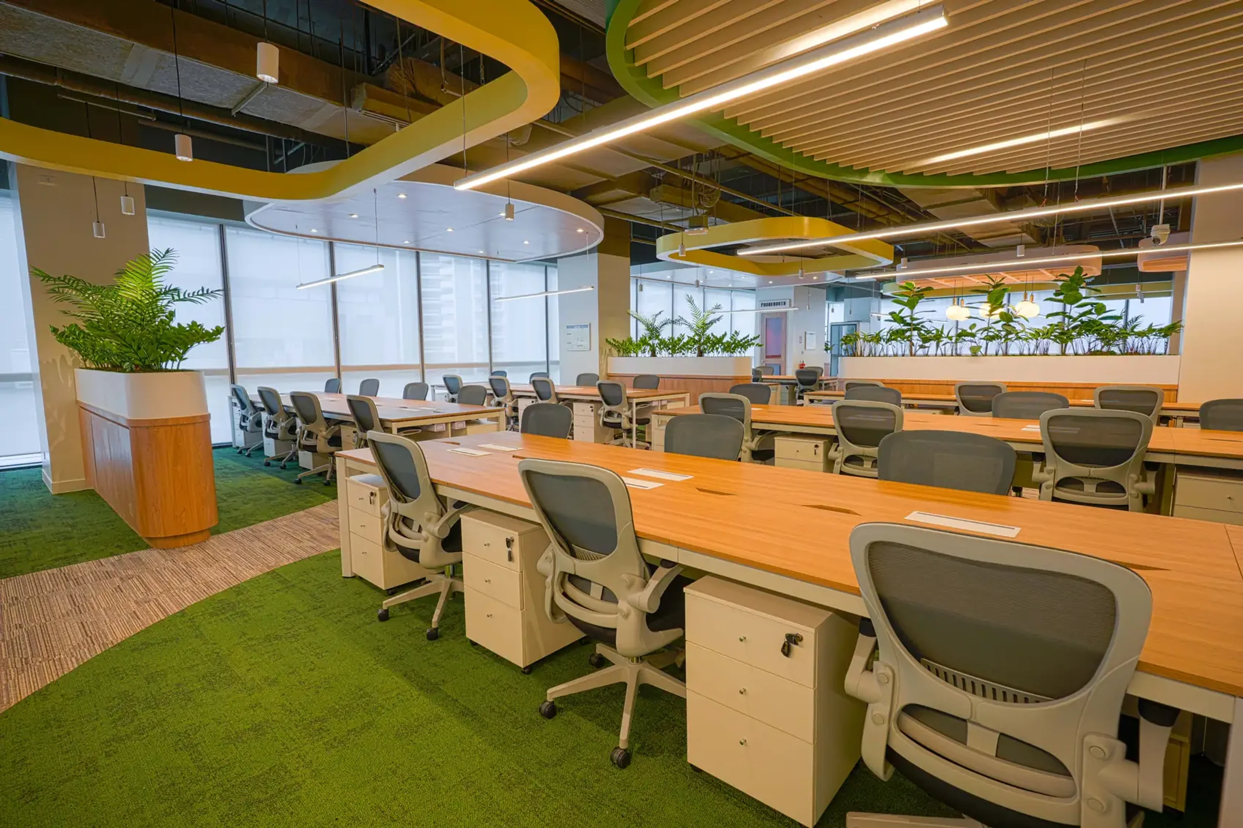 Ayala Land, Inc. — design and build office fit-out by Ground Up at One Ayala, Makati City — view 4 of 32