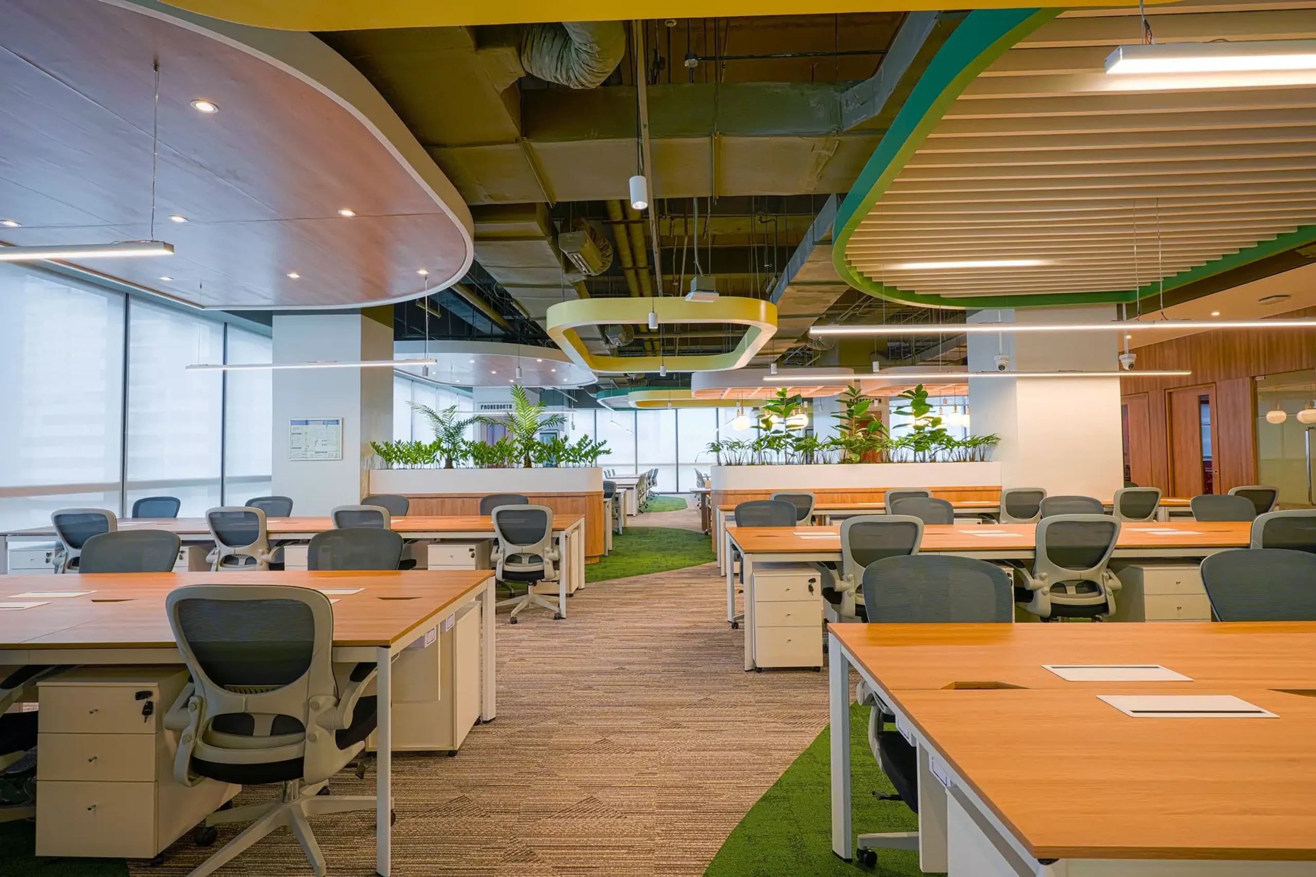 Ayala Land, Inc. — design and build office fit-out by Ground Up at One Ayala, Makati City — view 5 of 32