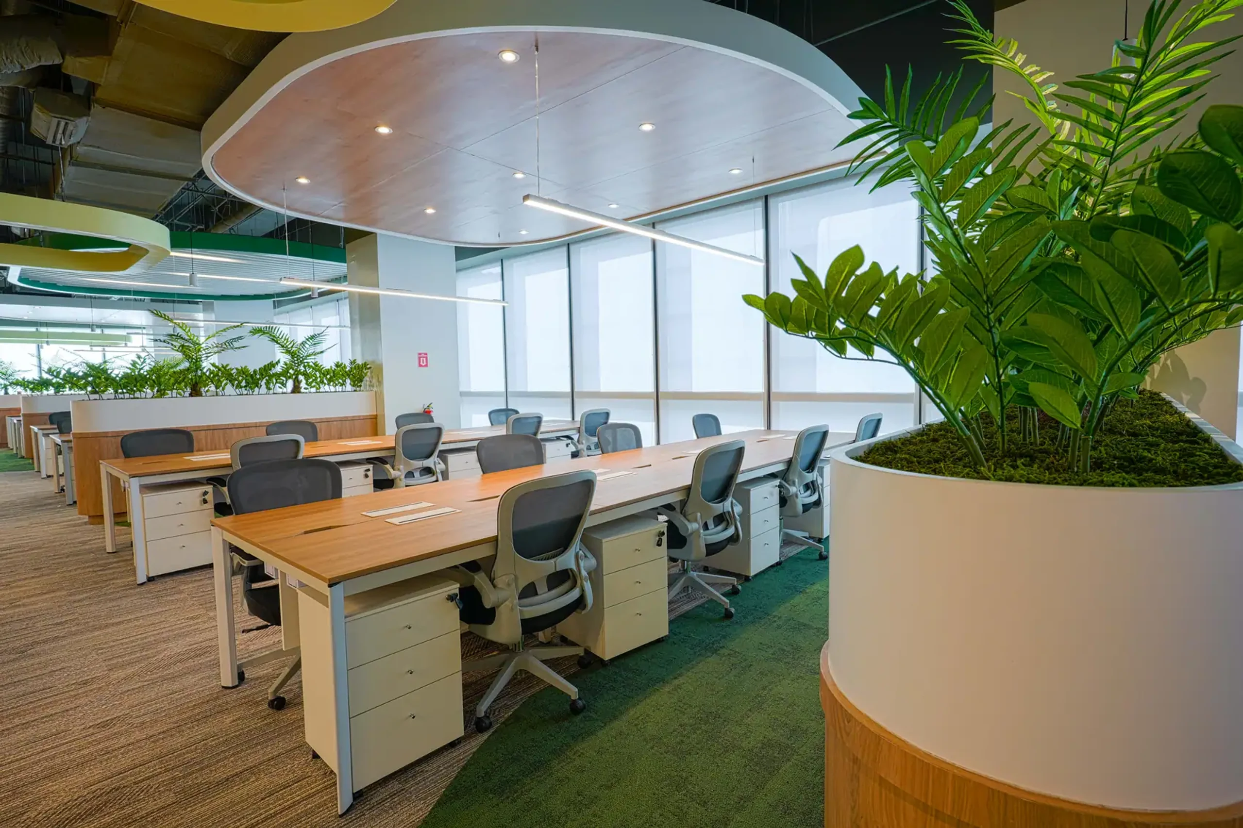 Ayala Land, Inc. — design and build office fit-out by Ground Up at One Ayala, Makati City — view 6 of 32
