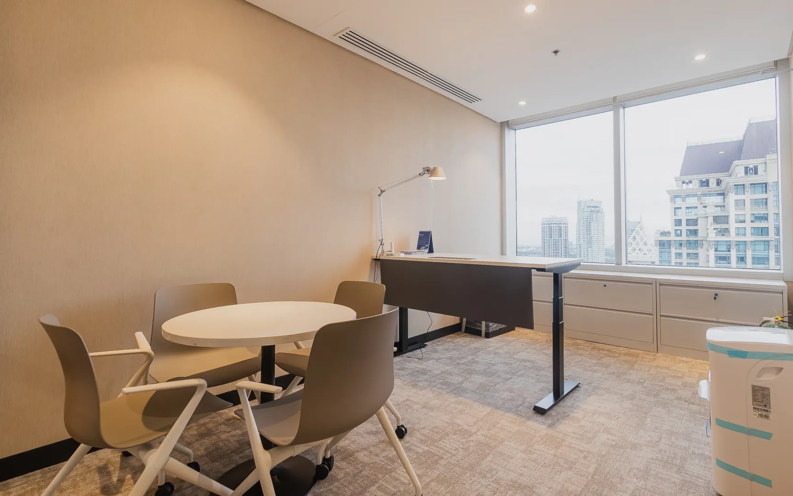 Colliers International Philippines, Inc. — design and build office fit-out by Ground Up at The Enterprise Center, Makati City — view 2 of 36