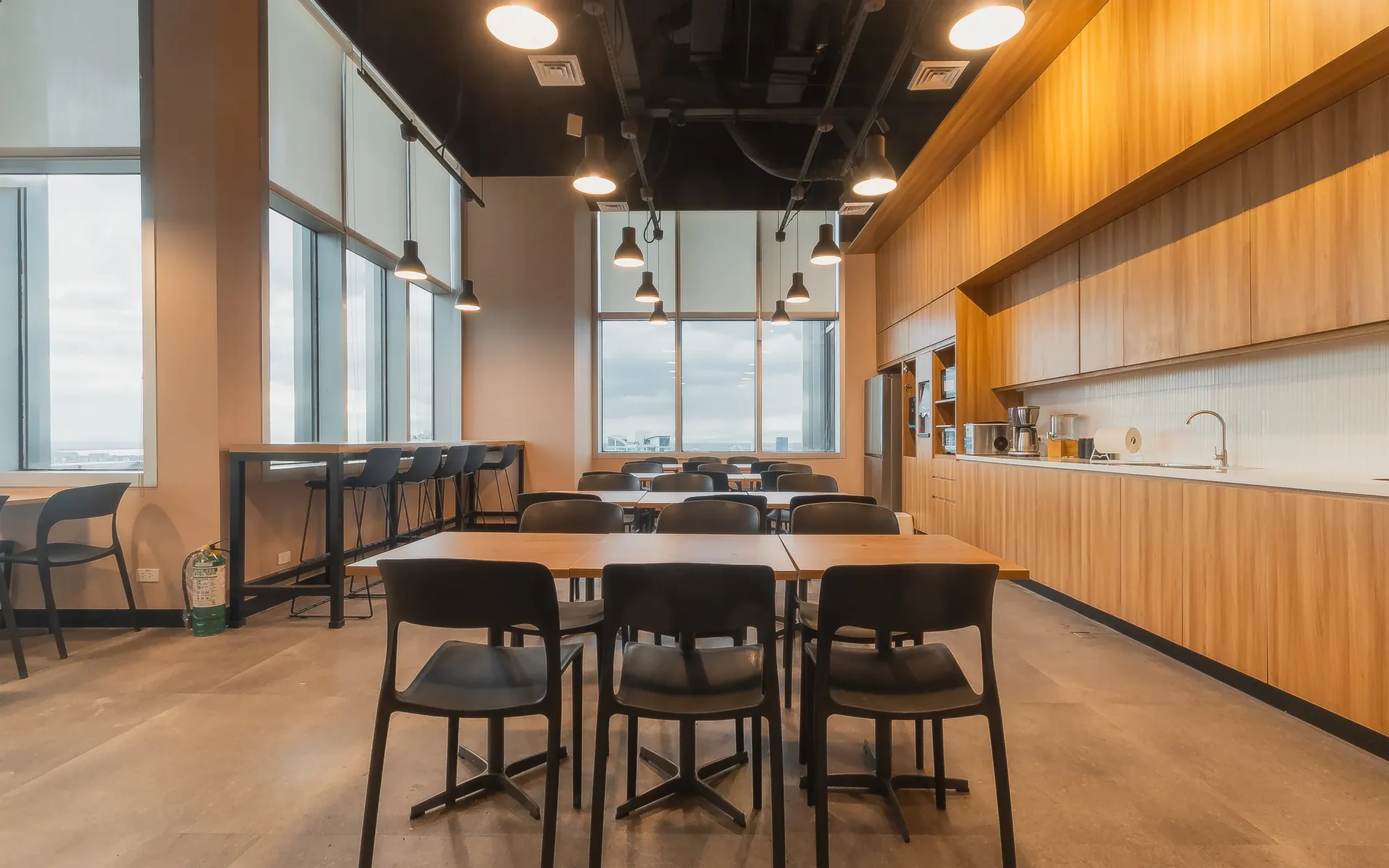 Colliers International Philippines, Inc. — design and build office fit-out by Ground Up at The Enterprise Center, Makati City — view 3 of 36