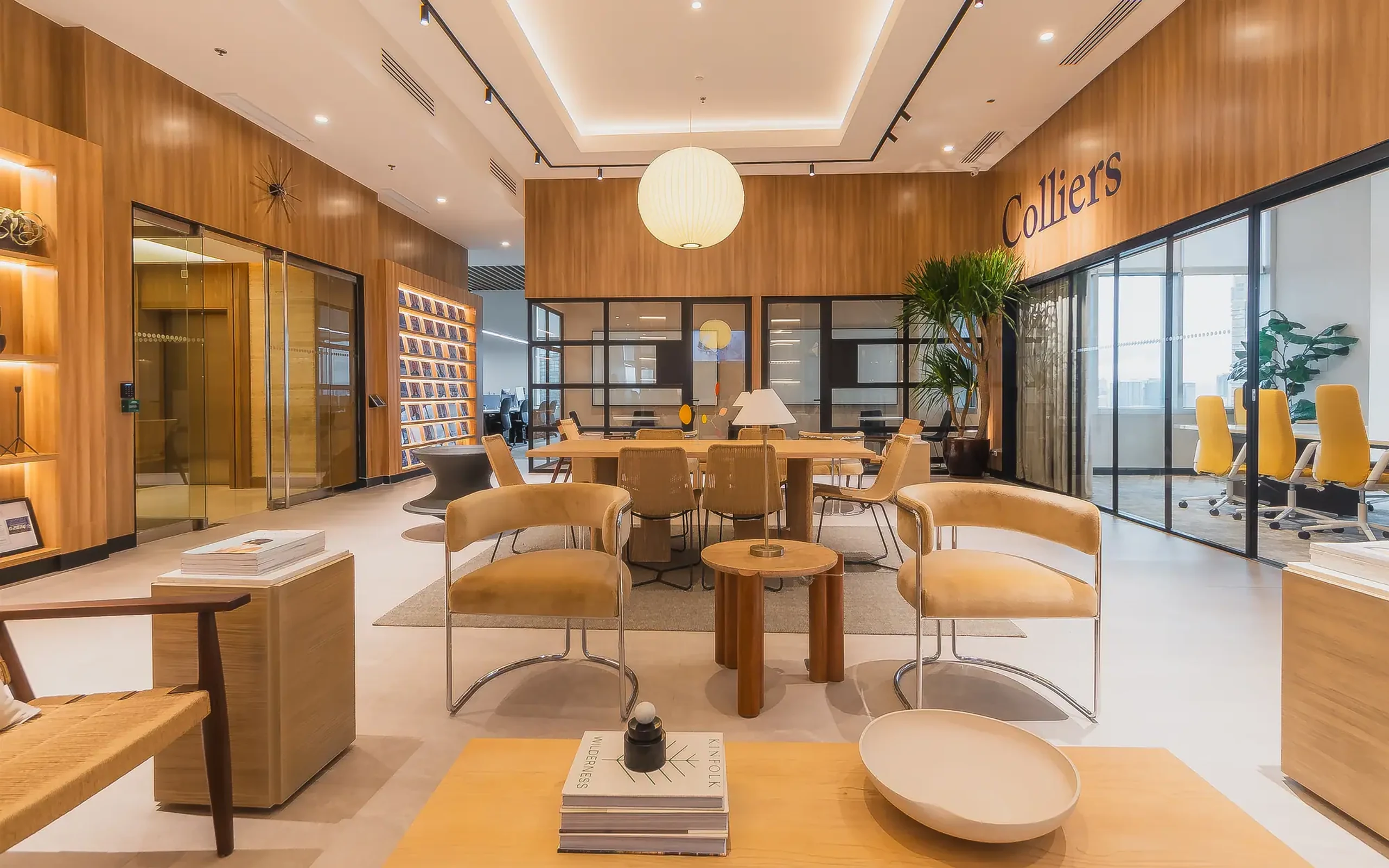 Colliers International Philippines, Inc. — design and build office fit-out by Ground Up at The Enterprise Center, Makati City — view 5 of 36